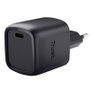 CARGADOR PARED/VIAJE USB-C 30W MAXO NEGRO TRUST